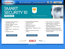 Tablet Screenshot of compex-data.sk
